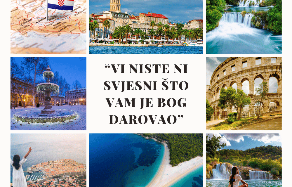 “Vi niste ni svjesni što vam je Bog darovao”