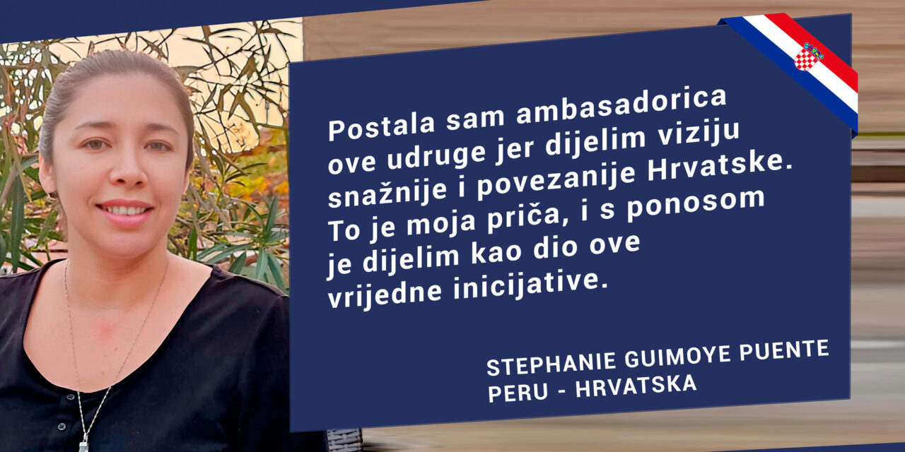 Ambasador Udruge: Stephanie Guimoye Puente