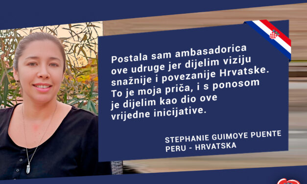 Ambasador Udruge: Stephanie Guimoye Puente